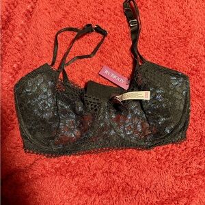 Adore Me Black Lace Bra